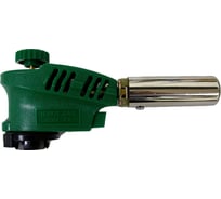 Горелка TOOLAS G-1005 с пьезорозжигом, зеленая 00009179
