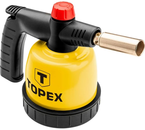 Газовая паяльная лампа на газовые картриджи 190 г TOPEX 44E140 1