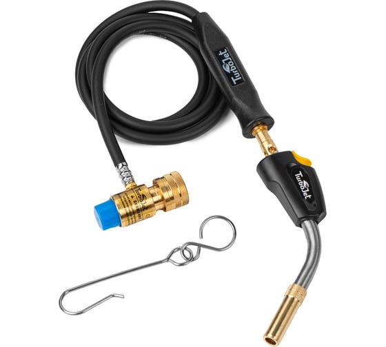 Горелка МАПП с пьезоподжигом и шлангом Turbojet TJ8250-M 1