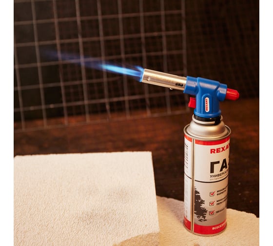 Газовая горелка-насадка Rexant GT-23 с пьезоподжигом 12-0023