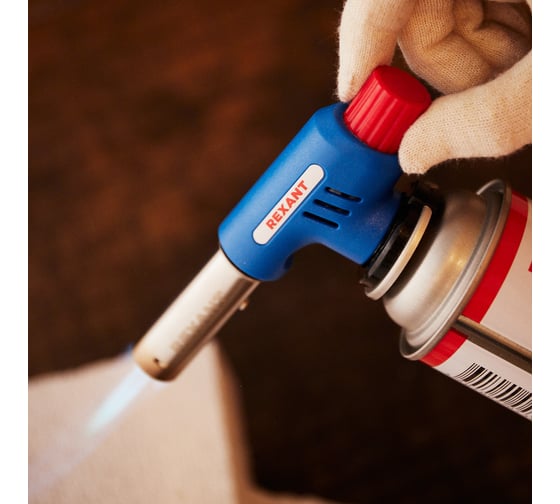 Газовая горелка-насадка Rexant GT-19 с пьезоподжигом 12-0019 - выгодная ...