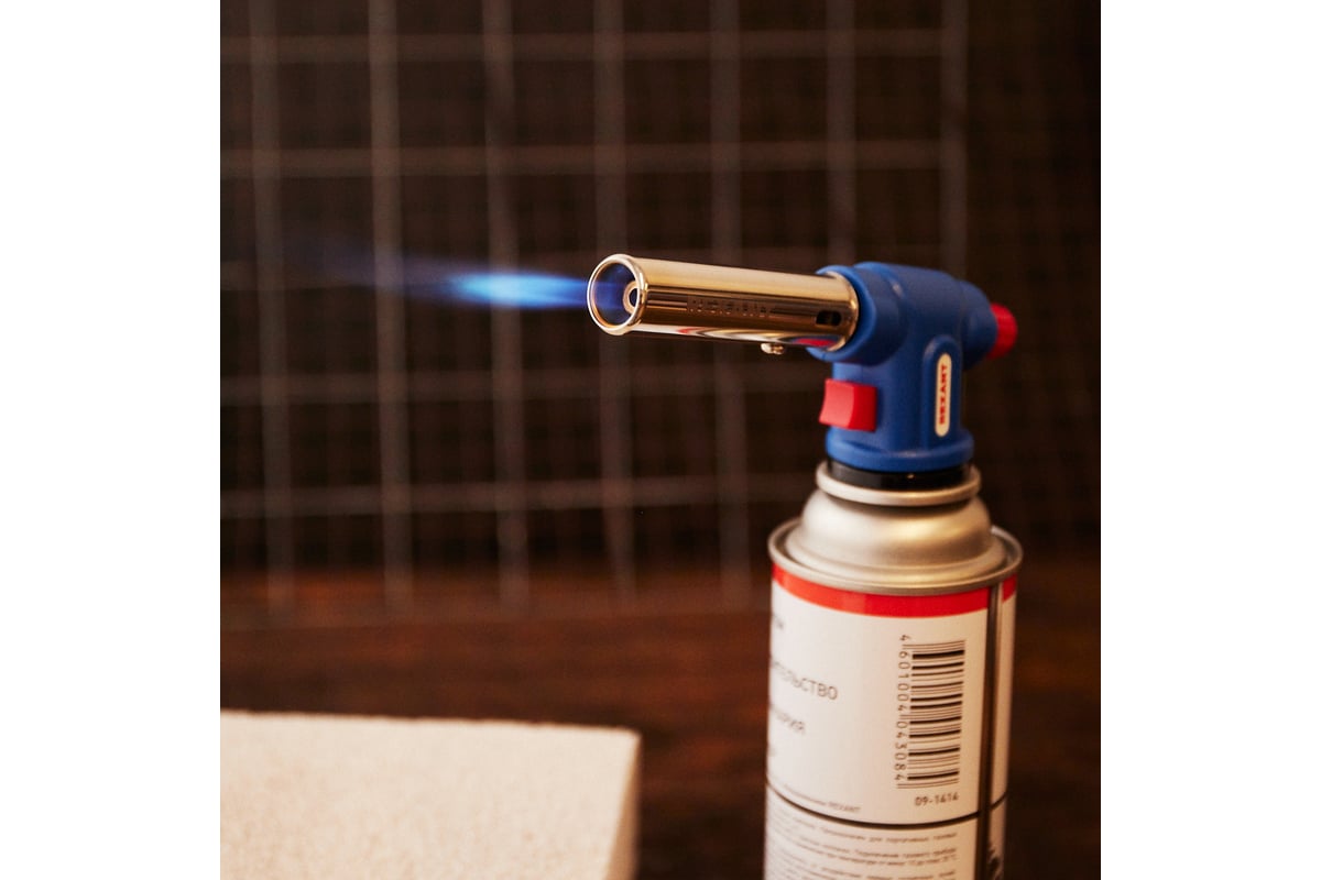 Газовая горелка-насадка Rexant GT-33, с пьезоподжигом, 360 град., 12 ...