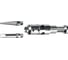 Газовая горелка STAYER MASTER, 3в1, регулировка пламени, 2 насадки, 1200С 55506-H4 3