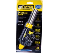 Газовая горелка STAYER ProTerm на баллон, с пьезоподжигом, 1300С 55580 15890642