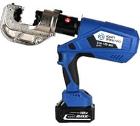 Электрогидравлический аккумуляторный пресс ЮМП ЭЛЕКТРО 120кН, 10-400 мм2, 18В, 4.0 Ач (без матриц) elcGTA-120-400