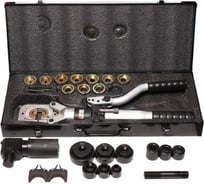 Инструмент гидравлический Forcekraft 3в1 6.5т (max Ø резки:40мм; пробойник:22,27,34,43,49,60мм; обжимка: 16,25,35,50,70,95,120,150,185,240,300ммход;штока:42мм) FK-Y60H(27910)