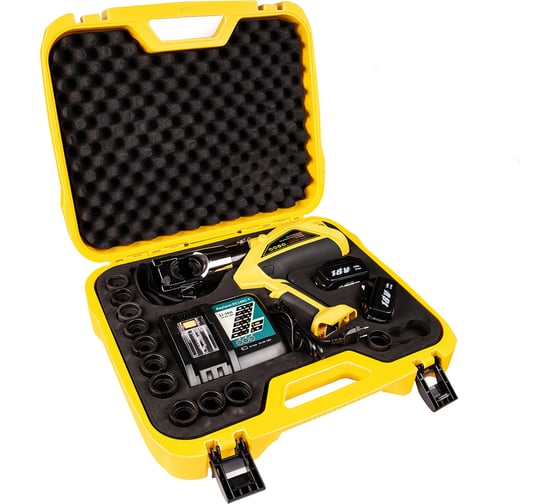 Гидравлический аккумуляторный пресс для обжима наконечников 16-400 мм2 Car-tool CT-16400U