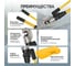 Пресс для обжима клемм Car-tool до 400 мм² ручной, гидравлический, 11 т CT-16430 5