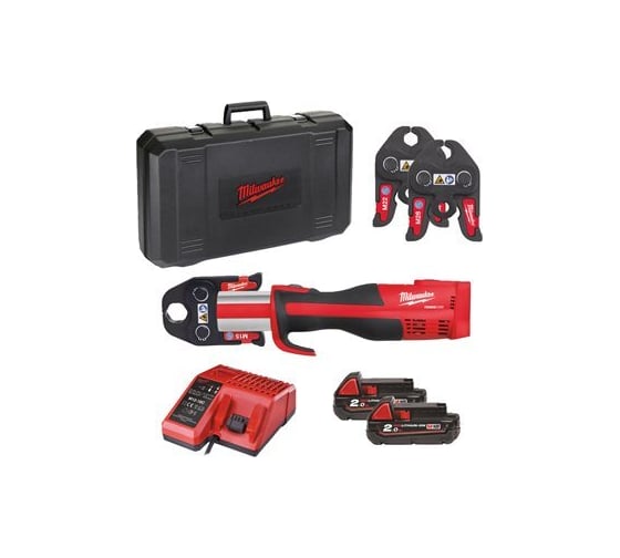 Аккумуляторный пресс-инструмент Li-Ion 2Ач M18 BLHPT-202C M-SET Milwaukee 4933451133 1