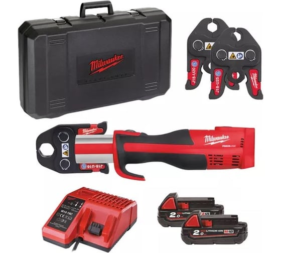 Аккумуляторный пресс-инструмент Li-Ion2Ач M18 BLHPT-202C U-SET Milwaukee 4933451136 1