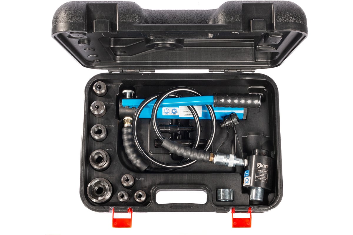 Гидравлический помповый пресс для пробивки отверстий КВТ ПГПО-60 53137 ...