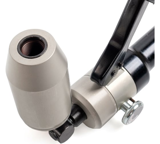 Поворотный гидравлический ручной пресс для пробивки отверстий КВТ ПГРОп-60А 66536 1