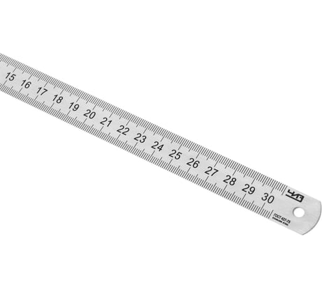 Измерительная линейка ЧИЗ стальная, 300мм ГОСТ с ПОВЕРКОЙ 212039а