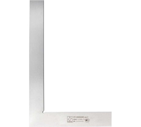 Поверочный угольник ТОЧИНТЕХ УП-1-400 (400x250мм) ГОСТ 3749-77 уп00013