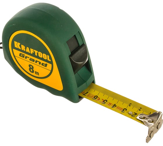 Рулетка KRAFTOOL GRAND 8м/25мм 34022-08-25
