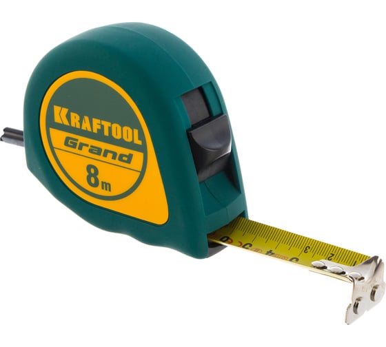 Рулетка KRAFTOOL GRAND 8м/25мм 34022-08-25