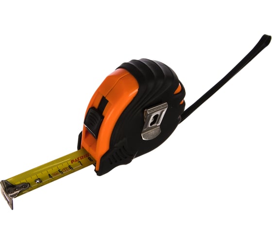 Рулетка, ударопрочный корпус, обрезиненная, 10м PATRIOT MTP-10 350005010
