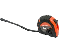 Рулетка, ударопрочный корпус, обрезиненная, 3м PATRIOT MTP-3 350005003
