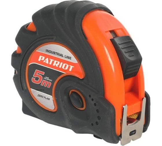 Усиленная рулетка  ABS пластик, 5м PATRIOT Platinum MPT-5L350005015 1