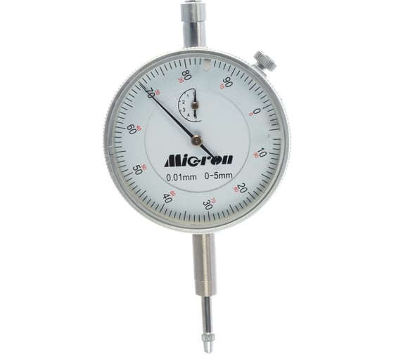 Индикатор часового типа Micron ИЧ 0-5 0.01 без ушка МИК 28544