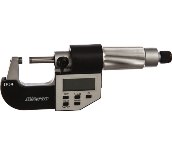 Электронный цифровой микрометр МКЦ-25 0.001 5-кнопочный IP54 Micron МИК 414780