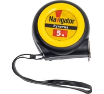 Рулетка Navigator 80 258 NMT-Ru01-A-5-19 (автостоп, 5 м х 19 мм) 80258