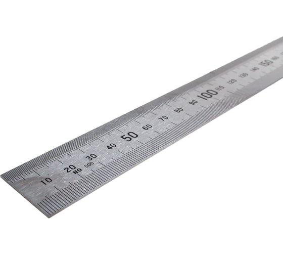 Измерительная металлическая линейка 500х30 Micron МИК 34312