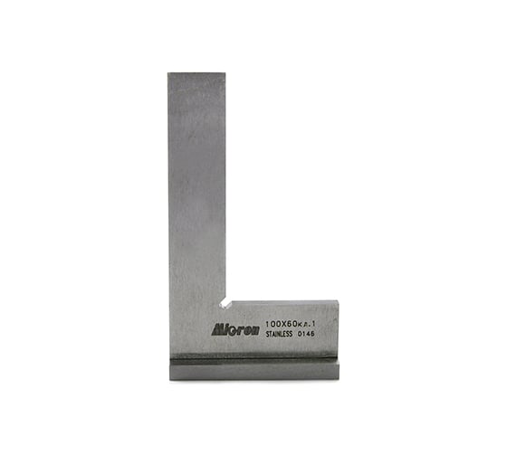 Поверочный угольник Micron УШ 100х60 кл.1 МИК 45695