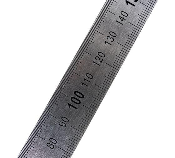 Измерительная металлическая линейка 150х19 Micron МИК 42158