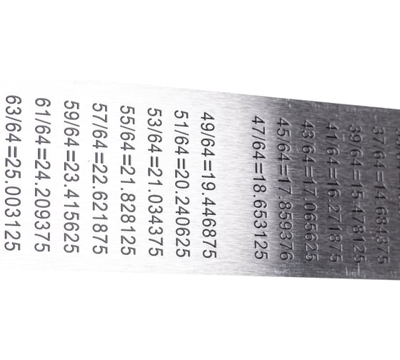 Измерительная металлическая линейка 1000х35 Micron МИК 34313