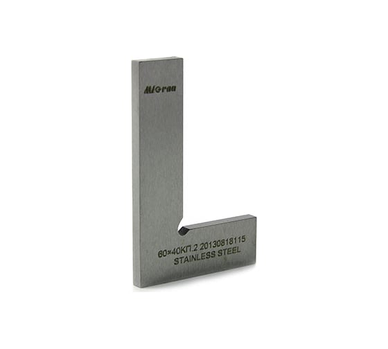 Поверочный угольник Micron УП 60х40 кл.2 МИК 77923