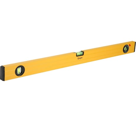 Уровень ТУНДРА алюминиевый магнитный, эргономичные ручки, 3 глазка, 800 мм 9438738