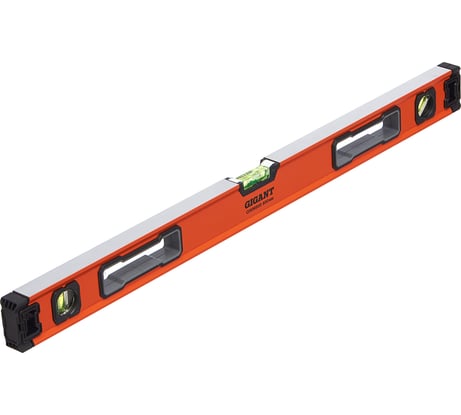 Алюминиевый магнитный строительный уровень Gigant 800мм GWM800