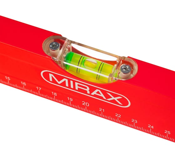 Коробчатый уровень MIRAX 2 ампулы, крашеный, 800мм 34602-080_z02