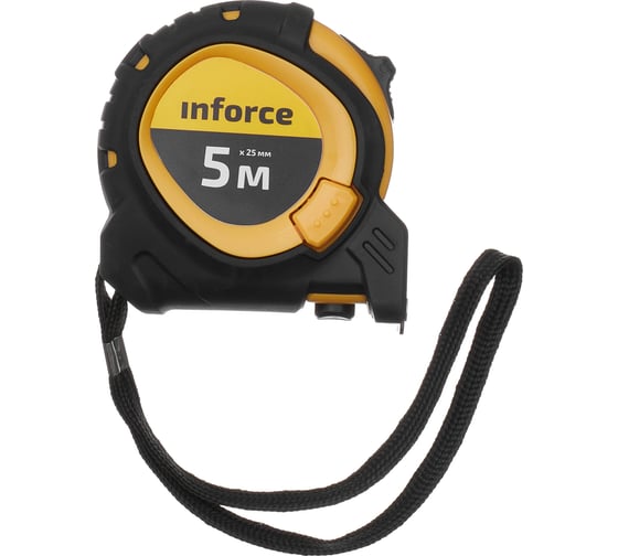Рулетка с тройным стопом Inforce 5Х25 06-11-71
