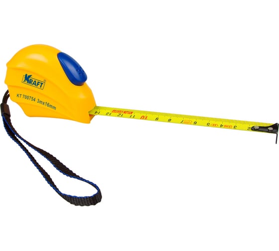 Рулетка 3 м х 16 mm KRAFT Master KT 700754