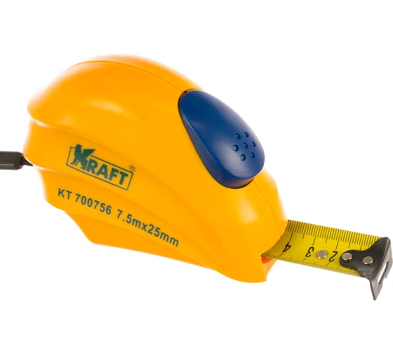 Рулетка 7,5 м х 25 mm KRAFT Master KT 700756 1