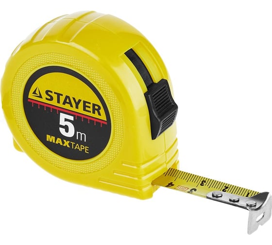 Рулетка STAYER МASTER MaxTape, пластиковый корпус, 7м/25мм 34014-07-25 1