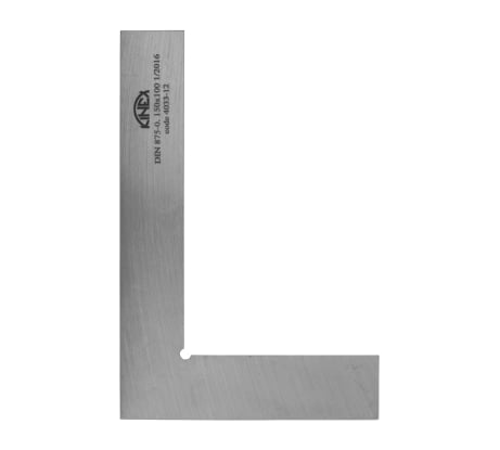 Угольник Kinex (K-MET) поверочный 100х70 мм, Класс 1, Тип УП, DIN875 4033-12-010