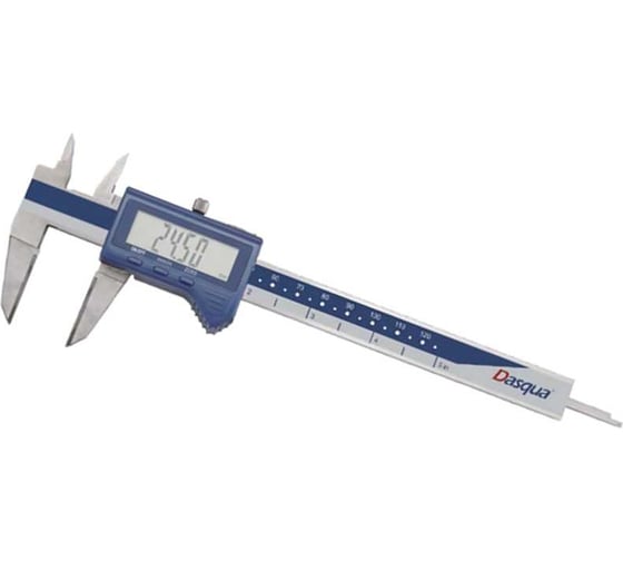 Штангенциркуль Dasqua цифровой с твёрдосплавными губками 0-150мм/0,01мм 2406-1005