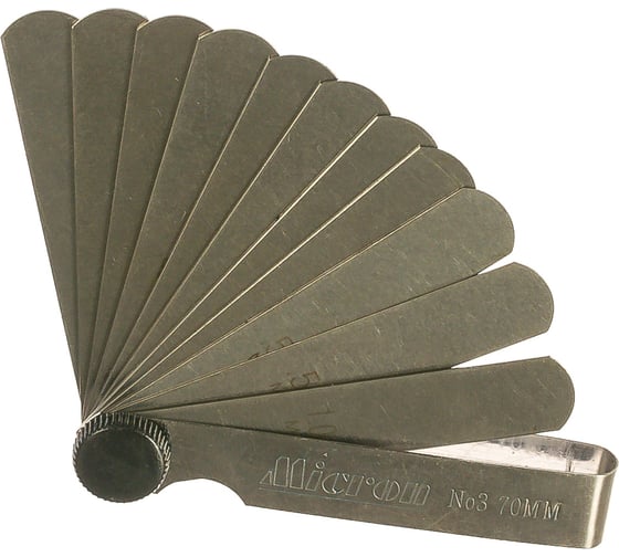 Набор щупов N3 70мм 0.5-1.0 Micron МИК 18985