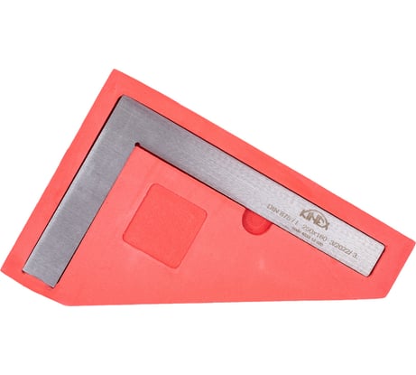Угольник Kinex (K-MET) поверочный 250х165 мм, Класс 1, Тип УП, DIN875 4033-12-025