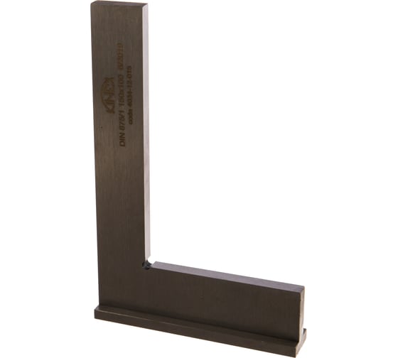 Угольник Kinex (K-MET) поверочный 150х100 мм, Класс 1, Тип УШ, DIN875 4034-12-015