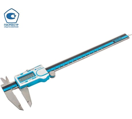 Цифровой штангенциркуль NORGAU ABS 200 мм, 0.01 мм, тип NCD-20AD с поверкой 040040020/П