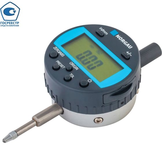 Измерительная цифровая головка NORGAU тип NID-5010 с поверкой, 50 мм, 0.01 мм 042042050/П 1