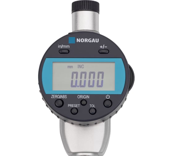 Измерительная цифровая головка NORGAU тип NID 25 мм, 0.001 мм, с поверкой 042042002/П