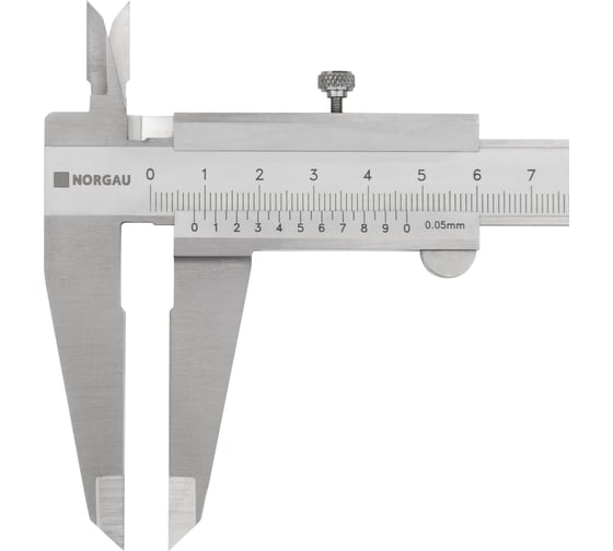 Нониусный штангенциркуль NORGAU ШЦ-1 300 мм, 0.05 мм, с поверкой 040005030/П