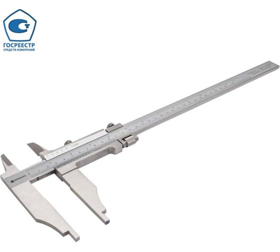 Нониусный цеховой штангенциркуль NORGAU ЩЦ-2 тип NCV-2 0-300 мм, с поверкой 040005032/П