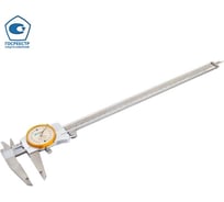 Штангенциркуль с круговой шкалой NORGAU 300 мм, 0.02 мм, тип NCR-3002 с поверкой 040027030/П