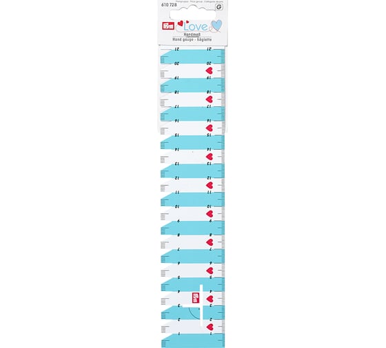Линейка для разметки и измерения PRYM PL 23 см х 4.5 см, 1 шт. 610728 561875